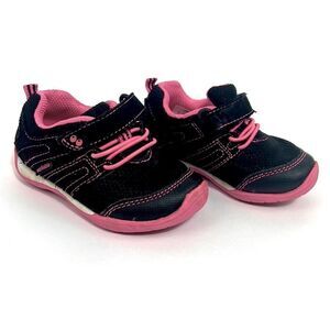 Surprize Washable Pink & Black Sneakers